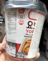 Young Poong Yopokki  Pastel de Arroz sabor Dulce y Picante Topokki Cup 140g - details 1