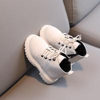 Botas De Otoño Para Niños Y Niñas Con Diseño De Cordones Y Cierre De Cremallera Antideslizantes Cómodas Y Estilosas Para Niños Y Niñas - details 0