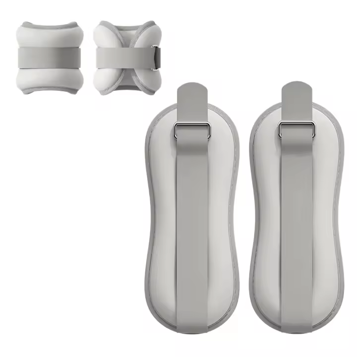 Pesas para Tobillos. Set de 2 Pesas para Muñecas y Tobillos de 0.3kg/0.5kg/0.75kg/1kg/1.5kg .Tobilleras y Muñequeras de Peso con Correa Ajustable para Ejercicio en Casa, Fitness, Rehabilitacion - 1