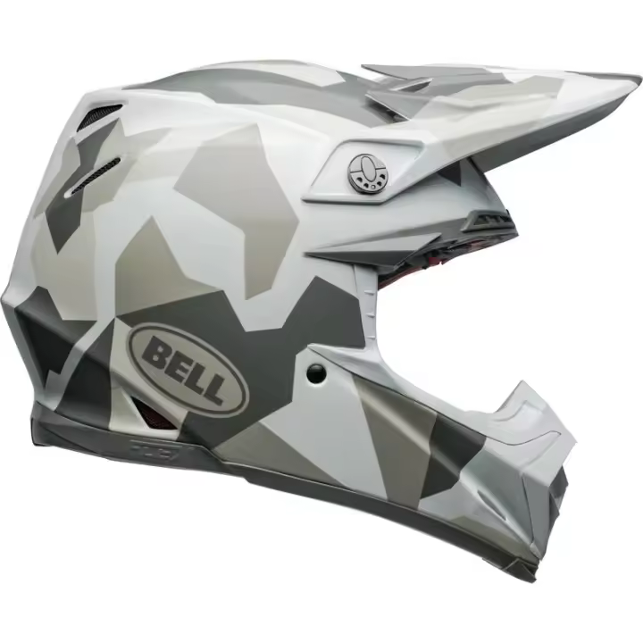 Casco BELL Moto-9S Flex - Rover Gloss White Camo talla S - 1
