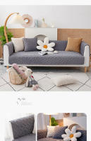 Cubierta De Sofá De Veludo Lechoso Para Otoño E Invierno Terciopelo Grueso Fundas Protectoras De Muebles Para Sala De Estar Estilo Sólido Tamaño Variado - details 17