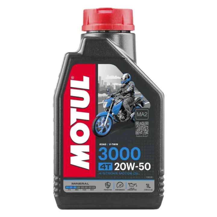 Motul Aceite De Motor 3000 20w50 4t 1l - 1