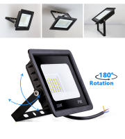 Lámpara De Inundación LED Ultrafina 10W 20W 30W 50W 100W IP66 Impermeable Para Exterior Iluminación De Pared Jardín Calle - details 8
