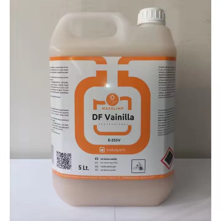 Dermolimpiador de Manos con Aroma a Vainilla - formato ahorro de 5 Litros para una Limpieza Eficaz y Cuidado Hidratante - 1