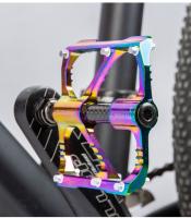 Pedales De Bicicleta PROMEND MTB/Road En Fibra De Carbono Ultraligeros Con 3 Rodamientos Antideslizantes Y Aluminio CNC Pedales Grandes Para Mountain Bike Y Road Bikes - details 2