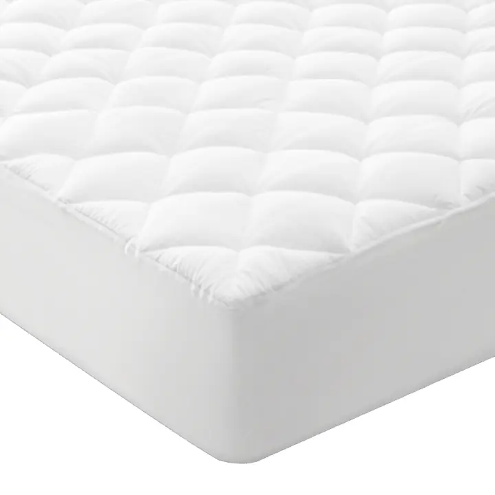 GREATOYAR Protector Colchón Acolchado Impermeable, Funda Colchón, Protector de Colchón, Ropa de Cama, Esquina Elástica, Transpirable, Antiácaros, Hipoalergénico,Lavable, para Cama 90/105/135/150/180cm - 1