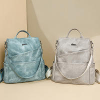 Mochila para mujer, nuevo estilo, moderna, versátil, antirrobo, de PU, de gran capacidad, de alta gama - details 8