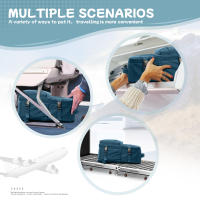 Mochila De Viaje 30L Para Hombres Y Mujeres Antirrobo Con Compresión a Vacío Mochila De Negocios Escolar Para Exteriores Con Portátil - details 3