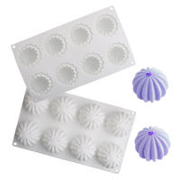 Molde De Galletas De Silicona En Forma De Espiral De Diamante Y Cactus Para Hornear Postres Y Hacer Mantequilla De Maní Herramientas De Cocina Para Hornear Velas Y Jabón DIY - details 19