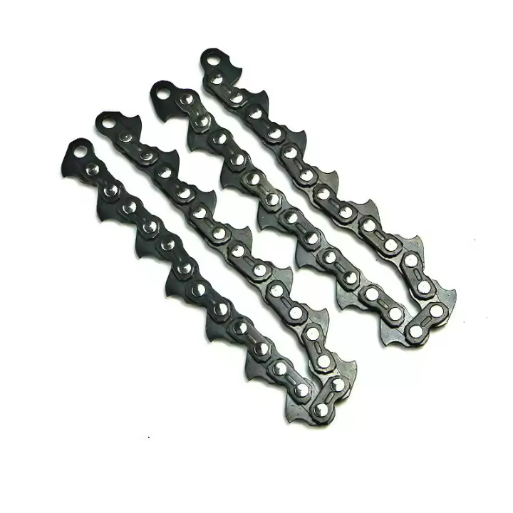 Porcheddu negro cortacésped cabezas jardín Agricultura durable Accesorios manganeso Acero al aire libre weeding resistente y larga vida 2 Cadenas - 1