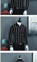 Camisa a Cuadros Clásica Para Hombre Manga Larga Casual Botones Para Trabajo Y Negocios Camisas Rayadas Tallas Grandes 4XL 5XL - details 1
