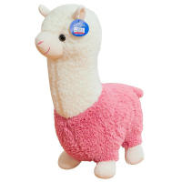 Muñeco De Alpaca De Terciopelo Suave 25cm Para Decoración De Hogar Y Oficina En 3 Colores Juguetes De Peluche Unisex - details 5