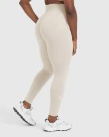 Leggings De Yoga Para Mujer Oneractive High Waist Elastic Monochromaticos Fitness Gimnasio Entrenamiento Correr Pantalones Sin Costuras - details 8