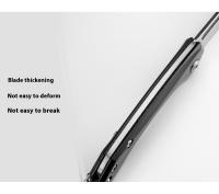 Cuchillo Plegable De Titanio Ligero En Llavero Para Caza Pesca Y Camping Ideal Regalo EDC Para Hombres Con Hoja De Acero Inoxidable - details 9