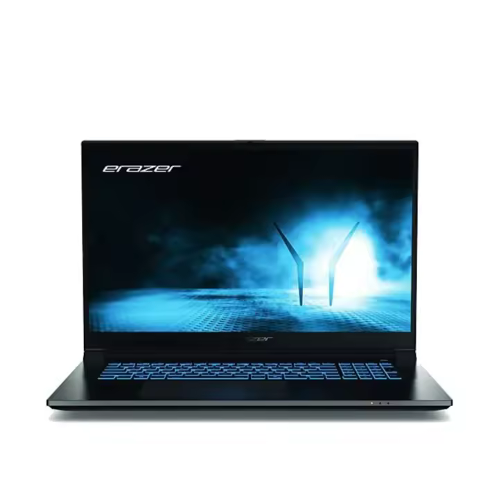 ERAZER Scout E30i - 17.3" FHD. Intel Core i5-12450H. NVIDIA RTX 4050. 16GB RAM. 512GB SSD. Windows 11 Home. Gris. Teclado QWERTY. MD62651. Incluye Programa de Fiabilidad, Garantía. - 1