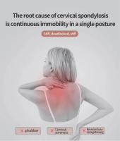 Almohada De Cervical Ergonómica De Espuma De Memoria Almohada De Contorno Para Dormir De Lado Ayuda Ortopédica Suave Y Cómoda Soporte Para El Cuello - details 1