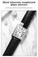 Reloj De Cuarzo SANDA Con Numeros Romanos En Cuero Acero Inoxidable Resistente Al Agua Para Hombres Y Mujeres Estilo Casual - details 10