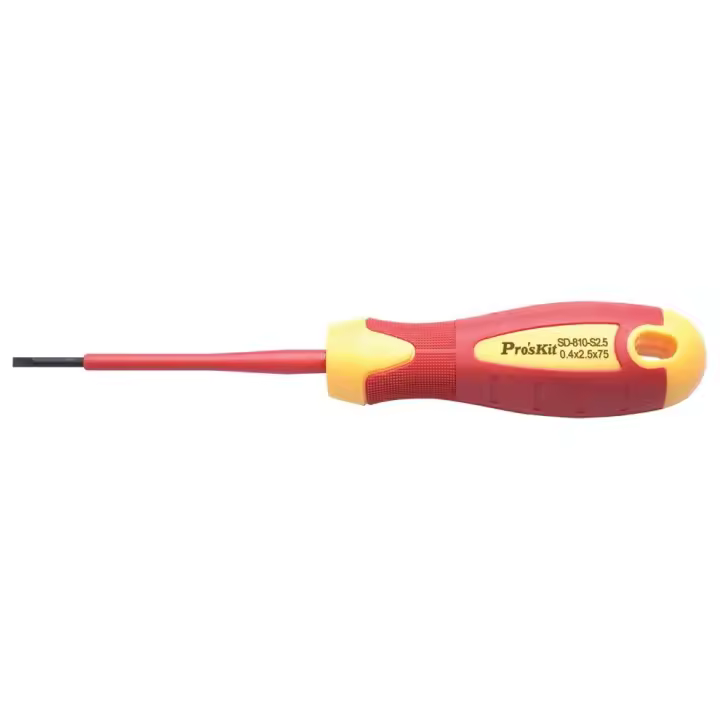 Destornillador para electricista DIN 1000V, Plano 2.5mm - 1