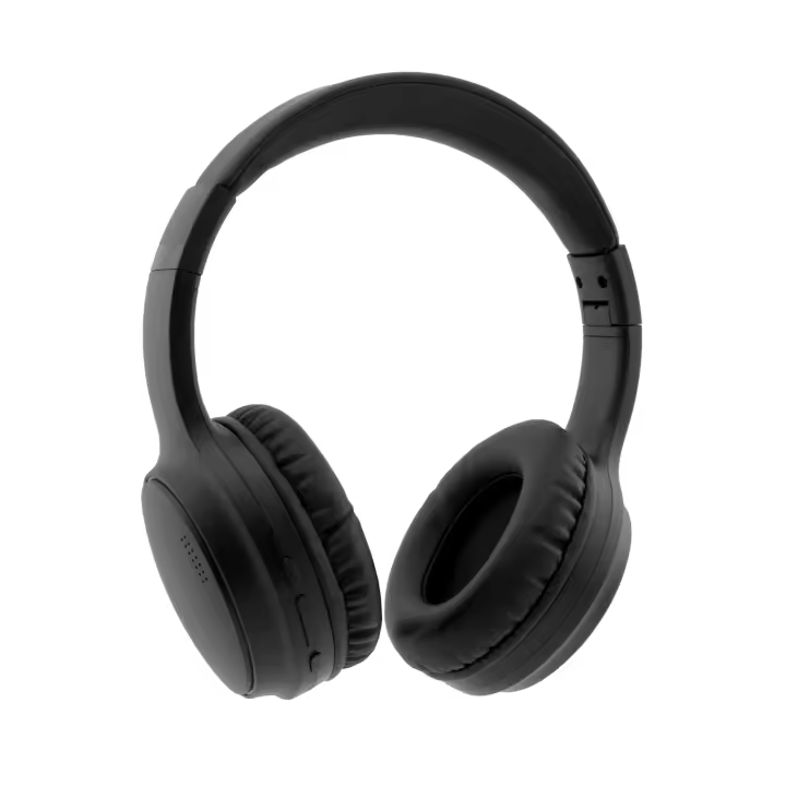 CoolBox AIR 40 Auriculares Bluetooth 5.3 con Cancelación de Ruido Activa, Hasta 40h de Autonomía, Ligeros y Plegables. Color Negro - 1