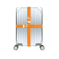Correa De Equipaje Ajustable Para Viajes 168-200cm Cinturón De Fijación Para Maleta Hebilla De Bloqueo De Suitcase Accesorio Esencial De Viaje - details 8