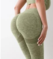 Pantalones De Yoga Para Mujer Selloso Compresión Leggings De Entrenamiento Con Control Abdominal Alto Cinturón Deporte Alimenticio Gimnasio Ropa De Ejercicio - details 21