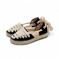 Calzados Soraia Sandalia Mujer Cuña Yute Espardeñas Planas con Lazos Moda Primavera y Verano Cómodas Elegantes Tendencia - details 13
