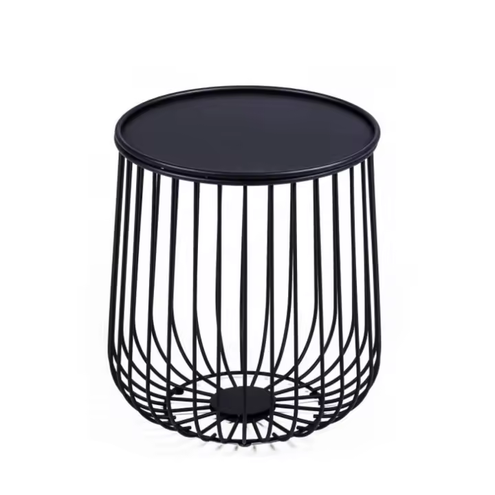 Nest Dream - Mesa auxiliar redonda en acero apta para exteriores - Tanzania - 1