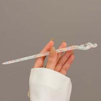 Peinadores De Cabello De Acrílico Para Mujeres Y Niñas Pinzas Para Cabello Estilo Vintage Chino Accesorio De Boda - details 3