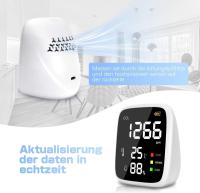 Detector de CO2, sensor de CO2 para el hogar de 400 a 5000 ppm, medidor detector de CO2 3 en 1, monitor de calidad del Aire con función de autocalibración para Restaurante de hotel de Oficina - details 2