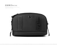 Mochila para exteriores tipo caja abierta, sencilla, transpirable, con doble hombro, gran capacidad, para hombre, con compartimento para zapatos independiente por USB. - details 33