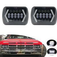 Faros LED Impermeables 90W 7x6'' 5X7" Para Jeep YJ Cherokee XJ Trucks Con DRL Blanco Y Señal De Giro Amarilla Compatible Con Modelos De 1990 a 2015 - details 15