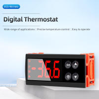 Controlador De Temperatura Digital LED 12V 24V 220VAC Para Incubador Thermostat Con Sensor NTC ECS-961NEO Calentamiento Enfriamiento - details 0