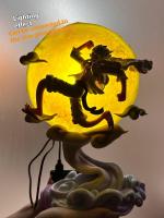 Figura De Acción One Piece Nika Volando Al Luna 5 Gear Luffy Estatua GK De Luz Coleccionable Regalo Ornamento De Juguete Tendencia Unisex - details 0