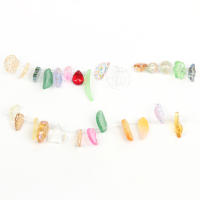 Lámpara De Trabajo De Vidrio Con Forma De Hojas Y Flores Múltiples Colores 26g Para La Creación De Joyas DIY Accesorios De Pulseras - details 3