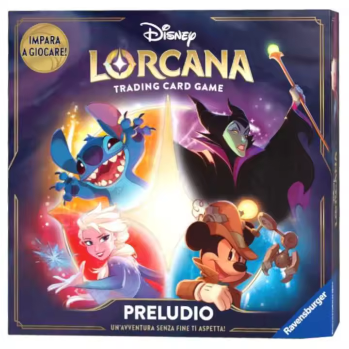 Juego de Mesa Disney Lorcana Preludio ¡Entra en el Reino Mágico de Lorcana! Ravensburger - 1