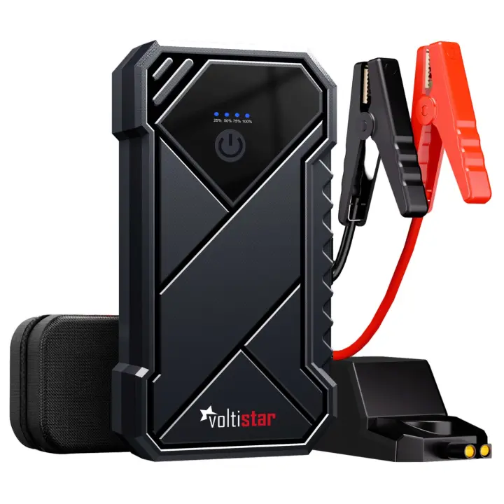 ARRANCADOR DE COCHE 8000MAH INTELIGENTE HASTA 5L GASOLINA Y 3L DIESEL - 1