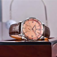 Reloj Mecánico De Moda Para Hombres PAGANI DESIGN PD-1790 42MM 10Bar Impermeable Cristal De Zafiro Pulsera De Cuero Acero Inoxidable Estilo Business - details 4