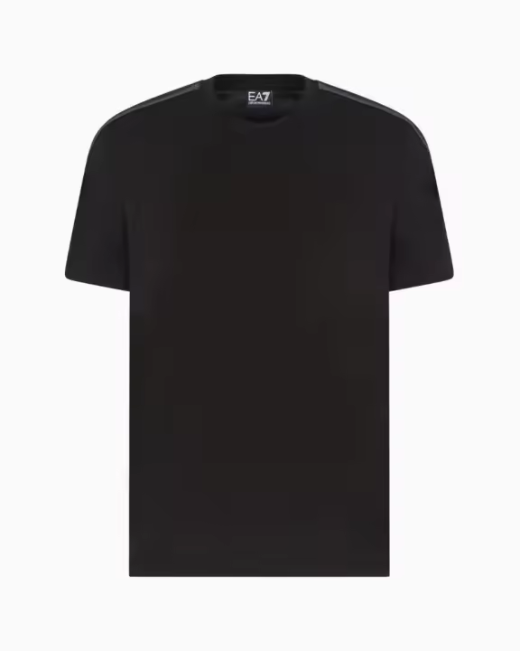 EA7 7M000138 AF10375 Camisetas Manga corta Hombre Negro - 1
