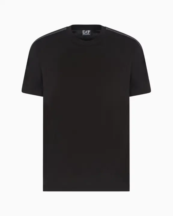 EA7 7M000138 AF10375 Camisetas Manga corta Hombre Negro - 1