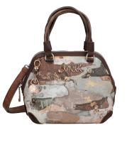 Bolso Estilo Bowling Outer - Anekke Core - Bolso de Mujer con Cierre de Cremallera - Bolsillo Exterior Trasero con Cremallera - Dos Asas de Mano - Asa Bandolera Regulable y Extraíble - Ref. 39811-238 - Mide 32 X 22 X 11 Cm - details 0