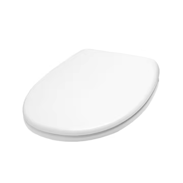 Tapa WC Bellavista Amadeus adaptable en Duroplast, compatible con el modelo Bellavista Amadeus Original.  Con caída amortiguada y asineto desmontable. - 1
