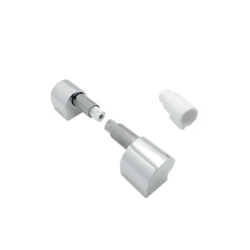 Roca Kit Bisagra Asiento Cr Meridian-N, Gap, Caida Amortiguada - Juego de Bisagras para Inodoros - 1