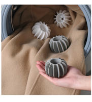 Bola De Lavado Con Silicona Mágica Para Eliminar Pelos De Mascotas Herramienta De Limpieza Para Máquina De Lavado Antidesatornilladora Catcher De Pelos De Ropa - details 6