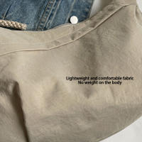 Bolso De Hombro Para Mujer 2025 Nueva Capacidad Alta Bolsa Cruzada De Nylon Versátil Bolso De Mano Casual Sin Decoración - details 15