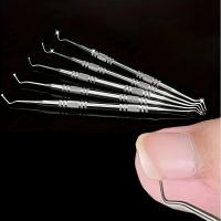 Tijera De Uñas Para Uñas Encarnadas Herramienta De Cuidado De Los Pies Y Manicura Herramienta De Corrección Pedicura De Acero Inoxidable - details 0