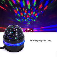 Lámpara De Ambiente LED Mini Proyección De Cielo Estrellado Luz Nocturna Para La Cama Rotación De Bola Mágica Proyector De Escenario - details 4