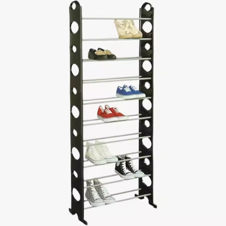 Zapatero de 10 Niveles con Capacidad para 30 Pares: Organización Inteligente y Compacta - 1