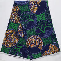 Tela De Estilo Nigéria Ghana Poliéster De Alta Calidad 6 Yardas 2025 Real Ankara Wax Lace Para Vestido De Fiesta Para Mujeres - details 14