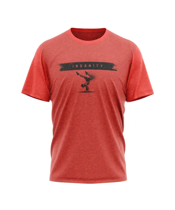 Camiseta triblend algodón y elastano - INSANITY - naranja Rx Heavy Camiseta hombre algodón - 1