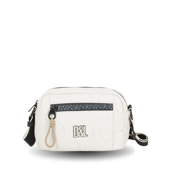 Devota & Lomba Bolso Bandolera de Mujer - Colección Lack - Referencia 241571 - Bolsillos Exteriores - Medidas 22x15x8 Cm - Nueva Colección 24 - - 1